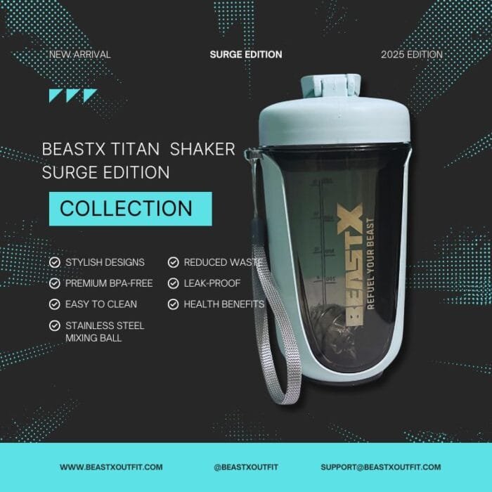 BeastX Premium Shaker | 500ml | BPA Free | Leakage Proof - Image 6