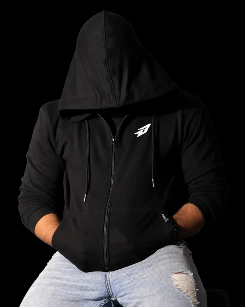 BEASTX HOODIE JACKET BLACK