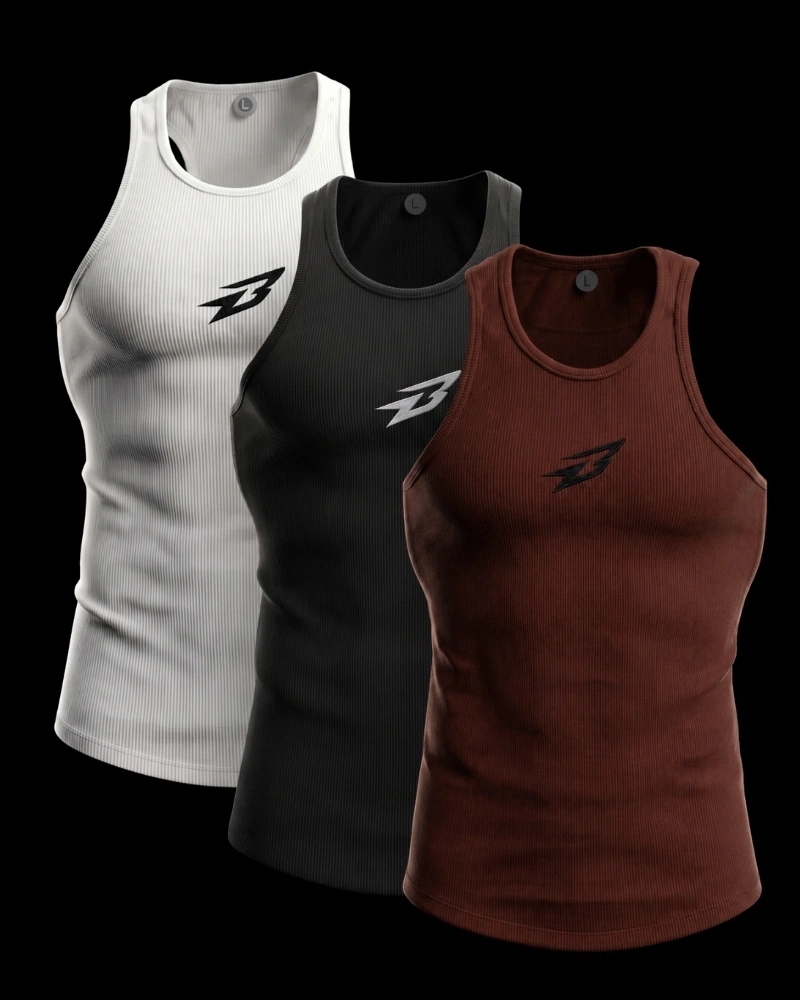 Beastx Ribbed Vest Beastx Ribbed Vest